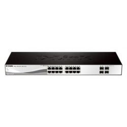 D-Link 16-port 10 100 1000 +4 Sfp Websmart Switch