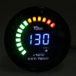 Auto Car Analog LED Digital Exhaust Gas Temp Temperature Egt Gauge