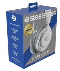 Steelseries - Arctis Nova 1P Wired Gaming Headset - White Pc gaming