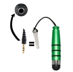 Accessory Master Touch Pen With Connector For Htc One MINI Green