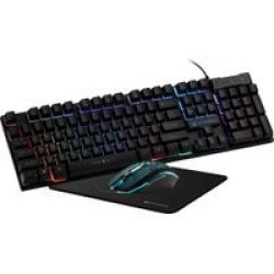 VX Gaming Artemis Wired 3-IN-1 Combo Black