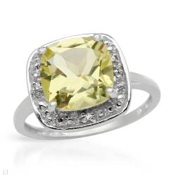 2.82CTW Natural Topaz Engagement Ring In 925 Sterling Silver Size 6