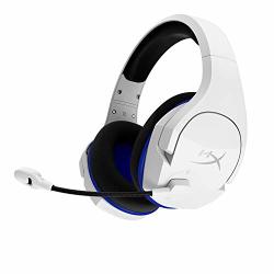 Hyperx Cloud Stinger Core Wireless Gaming Headset For PS4 PS5 PC Lightweight Durable Steel Sliders Noise-cancelling Microphone - White