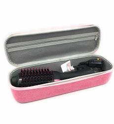 Xcivi Hard Carrying Case For Revlon One-step Hair Dryer And Volumizer Hot Air Brush Pink