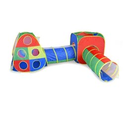 Kids Indoor And Outdoor Multi-colour Play Tunnel Tunnel 2