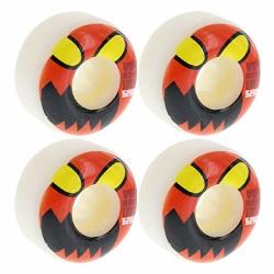 Toy Machine Skateboards Monster Head Natural red Skateboard Wheels - 52MM 99A Set Of 4