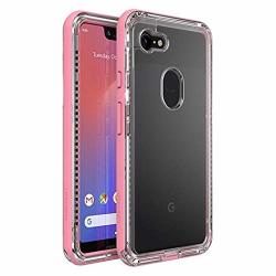 Lifeproof Next Series Hardshell Case For Google Pixel 3 Retail Packaging - Clear pink Cactus Rose