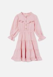 Cotton On Andie Long Sleeve Dress - Marshmallow
