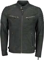Men's Jhonny-b Olive Snuff Leather Jacket- - 3XL