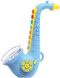 Mineral Green Mini Saxophone with Light and Sound Early Educational Toys Musical Instrument Toy for Toddler Girls Boys Beginners XSHION Kids Saxophone Toy 