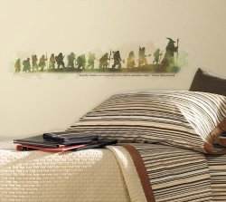 The Hobbit Movie Giant Wall Quote Wall Decal 8"X37