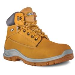 JCB Holton Hiker Honey Nubuck Steel Toe Men's Boot Including Free High Quality Work Gloves - 5