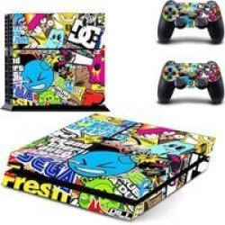 Decal Skin For PS4: Sticker Bomb 2