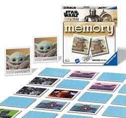 Ravensburger Star Wars The Mandalorian - MINI Memory Game For Kids Age 3 Years & Up