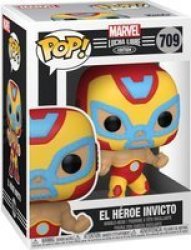Pop Marvel Lucha Libre Edition: El Heroe Invicto Figure