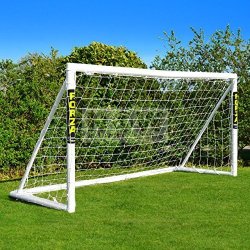 Net World Sports Forza 8' X 4' Soccer Goal - The Ultimate Soccer Goal Strongest Goals Available Includes 1 Year Warranty.