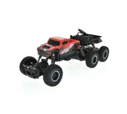 Remote Control Car Rock Crawler Toy Car Set - Red Truck