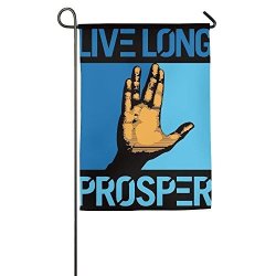 Live Long And Prosper Polyester Party Flag 1827INCH