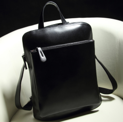 Fashion Woman's Backpack. Black Color. Stock In Za