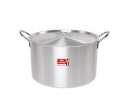 Bon Voyage 21 Litres Heavy Quality Stew Pan Pure Aluminum