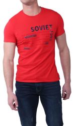Soviet Racket Mens Short Sleeve Fashion T-Shirt