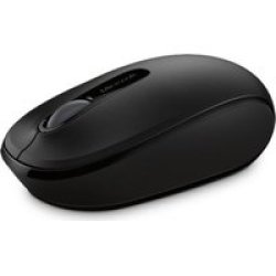 Microsoft 1850 Wireless Optical Mobile Mouse Black