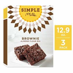 Simple Mills Almond Flour Mix Brownie 12.9 Ounce Pack Of 3