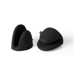 Humble & Mash Grip Buddy Oven Glove Set Of 2 - Black