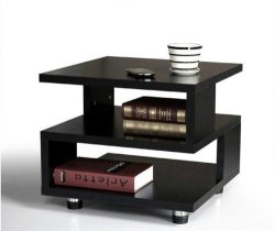 Hazlo Attractive Modern Square Coffee Table Red White And Black Available