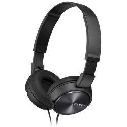 Sony Foldable Headphones - Metallic Black Parallel Import