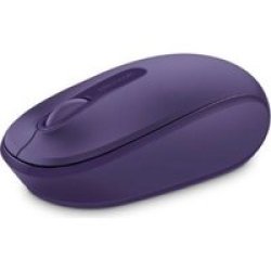 Microsoft 1850 Wireless Optical Mobile Mouse Purple