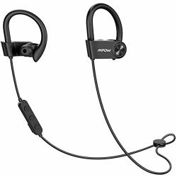 Mpow D9 Bluetooth Headphones Sport 16H Playtime IPX7 Waterproof Wireless Headphones Sport Earbuds W aptx Bass Stereo Running Headphones Bluetooth Earphones W cvc 6.0 Noise Cancelling