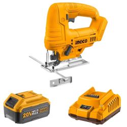 Ingco - Lithium-ion Jig Saw With Charger And 5.0AH Battery