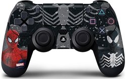 Skinit Marvel Spider-man PS4 Controller Skin - Red And Black Spider-man