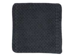 Waffle Weave 525GSM Facecloth Charcoal