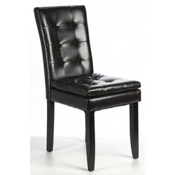 Carisa Faux Leather Dining Chair