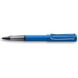 Al-star Rollerball Pen - M63 Medium Nib Black Refill Ocean Blue