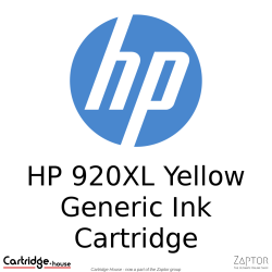 HP 920xl Yellow Generic Ink Cartridge Cd974aa