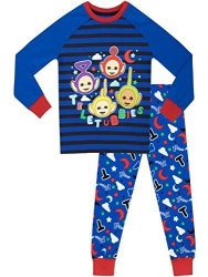 Teletubbies Boys' Tinky-winky Dipsy Laa-laa And Po Pajamas Size 3T
