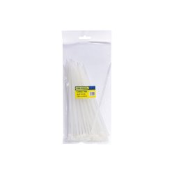Dejuca - Cable Ties - Natural - 200MM X 4.6MM - 50 PKT - 6 Pack