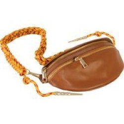 Fine Living Rope Knot Chest Bag - Tan