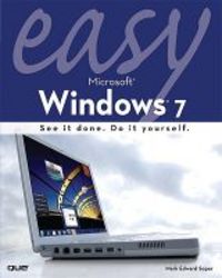 Easy Microsoft Windows 7 paperback
