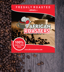Brazil Santos Single Origin Coffee Beans - 500G Espresso Grind