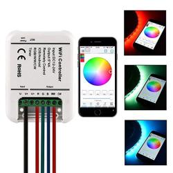 XCSOURCE Dc 12-24V Ios Android Wifi Remote 5 Channels Controller For Rgb LED Strip LD686