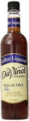 Davinci Gourmet Sugar Free Syrup Coffee Liqueur 25.4 Ounce Pack Of 3
