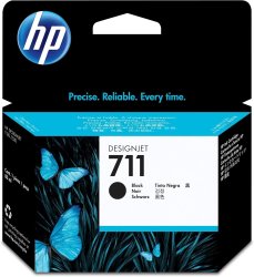HP 711 Ink Cartridge Black 80ML Standard 2-5 Working Days