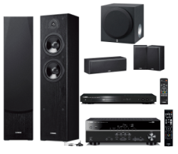 Yamaha Htib 3 Rx V381 + Ns F51 + Ns P51 + Sw 012 + Bd S477 + Free Delivery