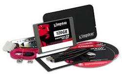 Kingston SV300S3B7A 120G V300 SSD Bundle Kit With Extra 2.5" Enclosure + Cloning Software