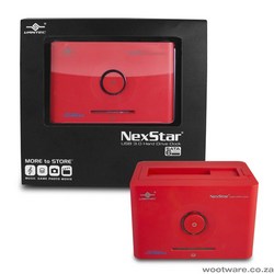 Vantec Nexstar NST-D306S3-RD 2.5" 3.5" SATA To USB 3.0 Docking Station