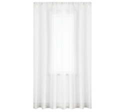 Matoc Readymade Curtain -mystic Voile -white -taped -285CM W X 218CM H